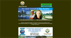 Desktop Screenshot of damaiindahgolf.com