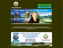 Tablet Screenshot of damaiindahgolf.com